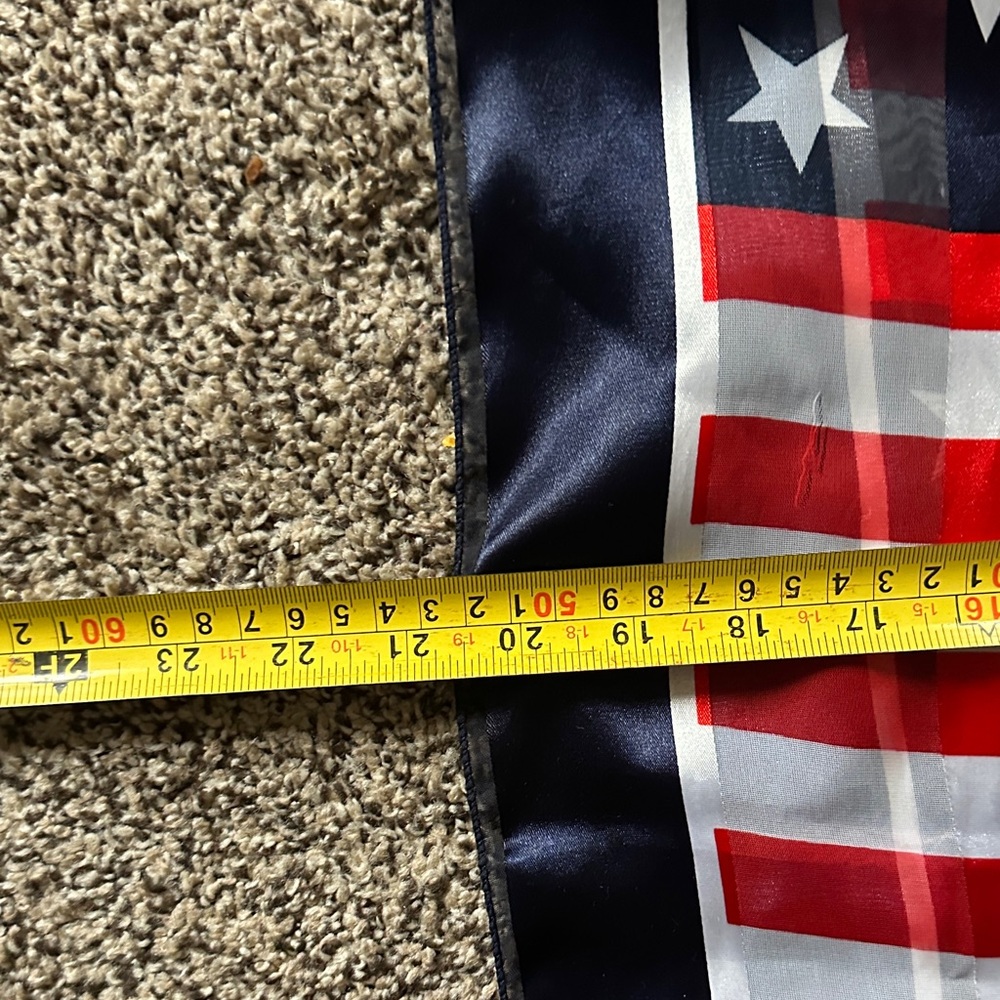 Patriotic Stars and Stripes Scarf - Picture 6 of 6